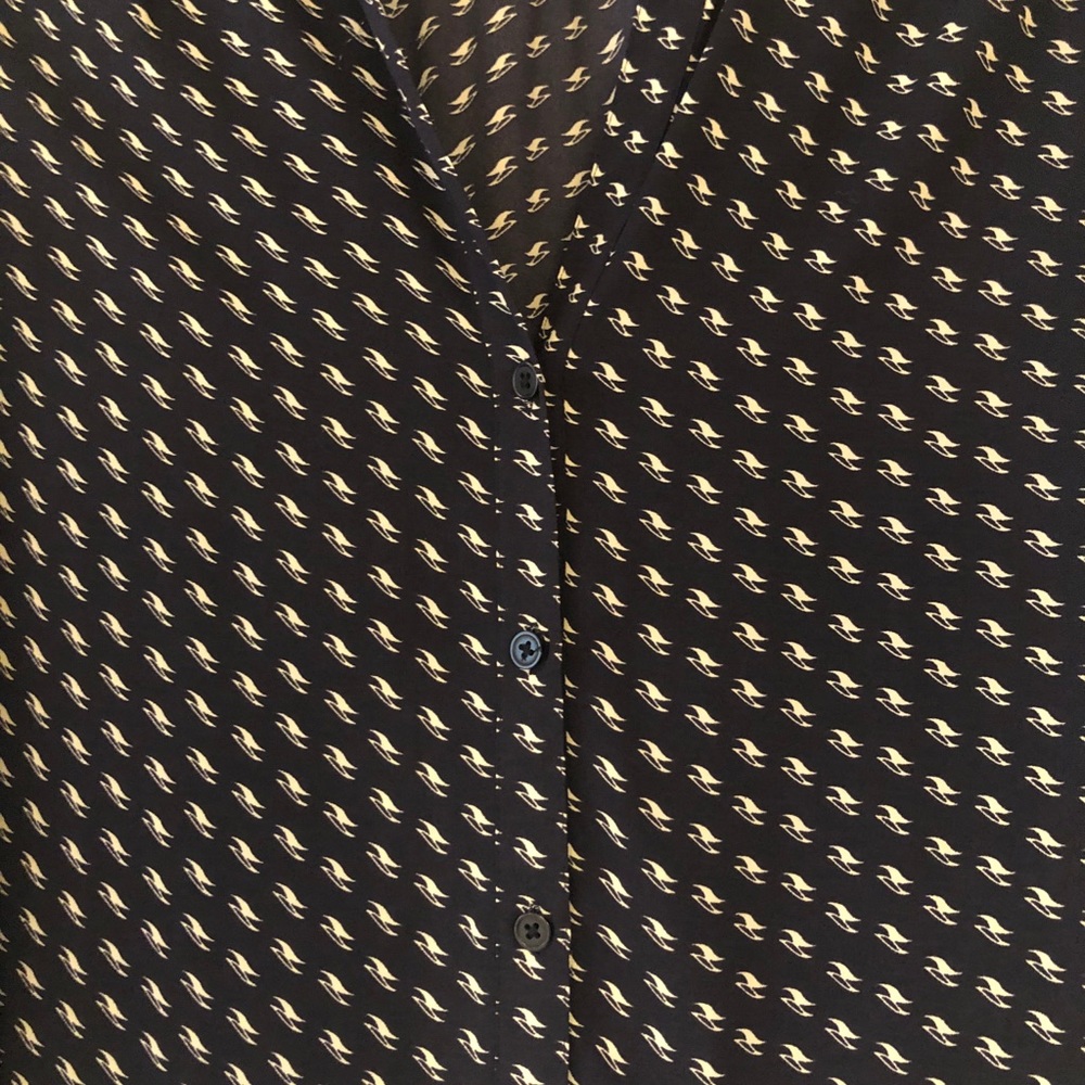 LOFT button up blouse - Picture 2 of 2